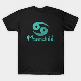 MoonChild Zodiac Cancer bday T-Shirt